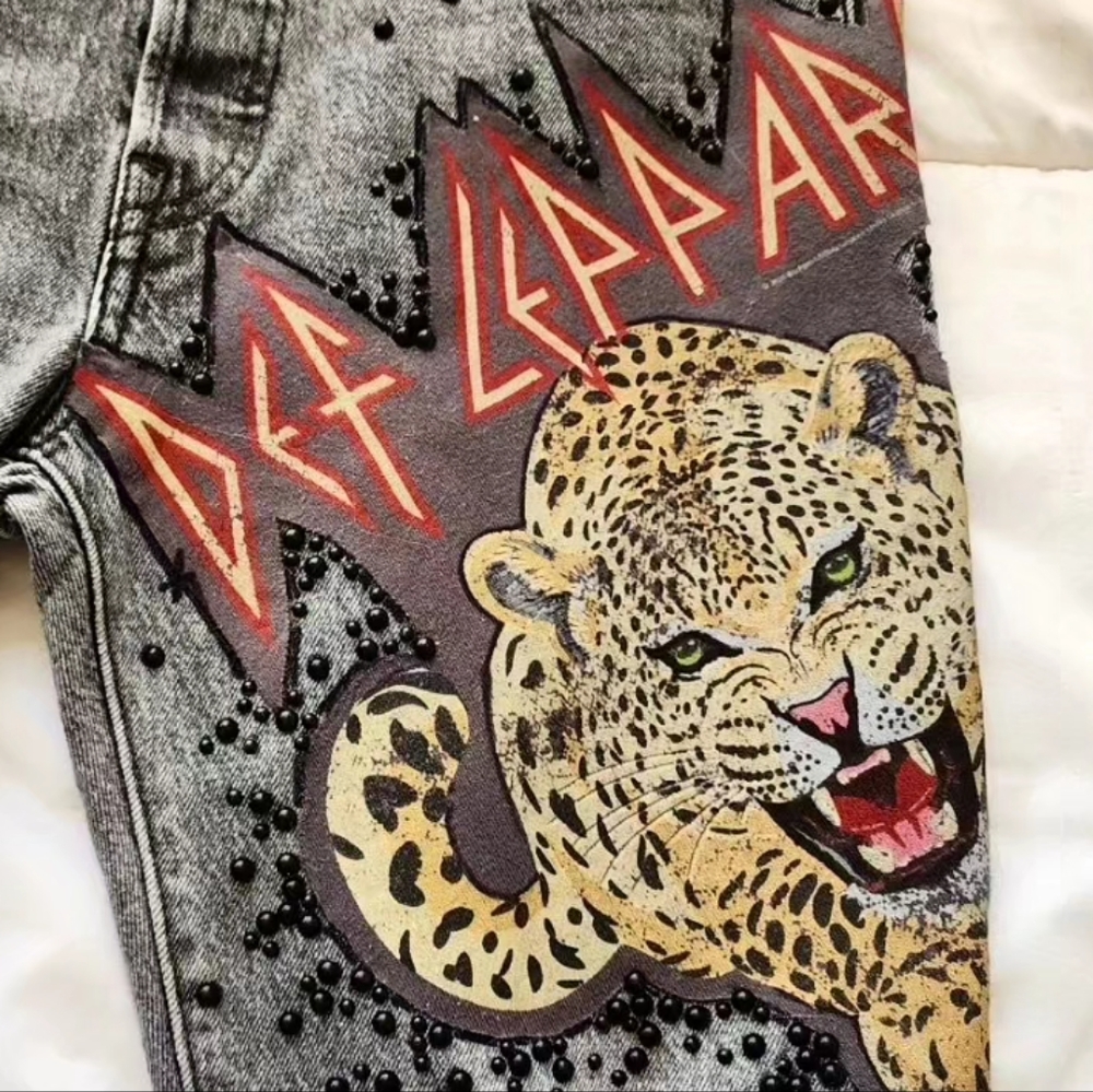 Def Leppard Rocker Jeans - Picture 7 of 7